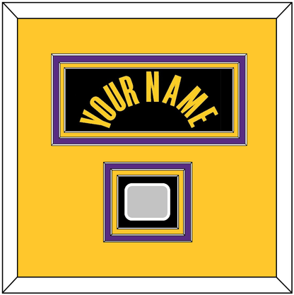 Los Angeles Name & Trophy Patch - Black Mamba (2017-2018 & 2020) - Premier Tier 4