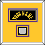 Los Angeles Name & Champions Patch - Black Mamba (2017-2018, 2020) - Triple Mat 4