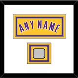 Los Angeles Name & Finals Patch - Home Yellow (1999-2018) - Triple Mat 1