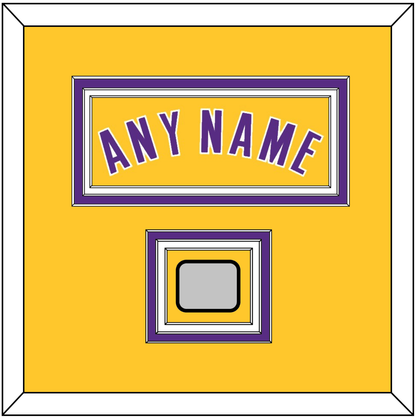 Los Angeles Name & Finals Patch - Home Yellow (1999-2018) - Premier Tier 2