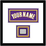 Los Angeles Name & Finals Patch - Road Purple (1999-2004) - Triple Mat 1