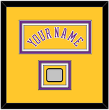 Los Angeles Name & Champions Patch - Home Yellow (1978-1997) - Triple Mat 2
