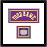 Los Angeles Name & Champions Patch - Road Purple (1978-1997) - Triple Mat 1