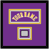 Los Angeles Name & Champions Patch - Road Purple (1978-1997) - Triple Mat 2