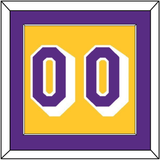 Los Angeles Number - Home Yellow (1997-1999) - Single Mat 2