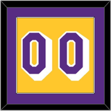 Los Angeles Number - Home Yellow (1997-1999) - Single Mat 2