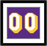 Los Angeles Number - Road Purple (1997-1999) - Single Mat 1