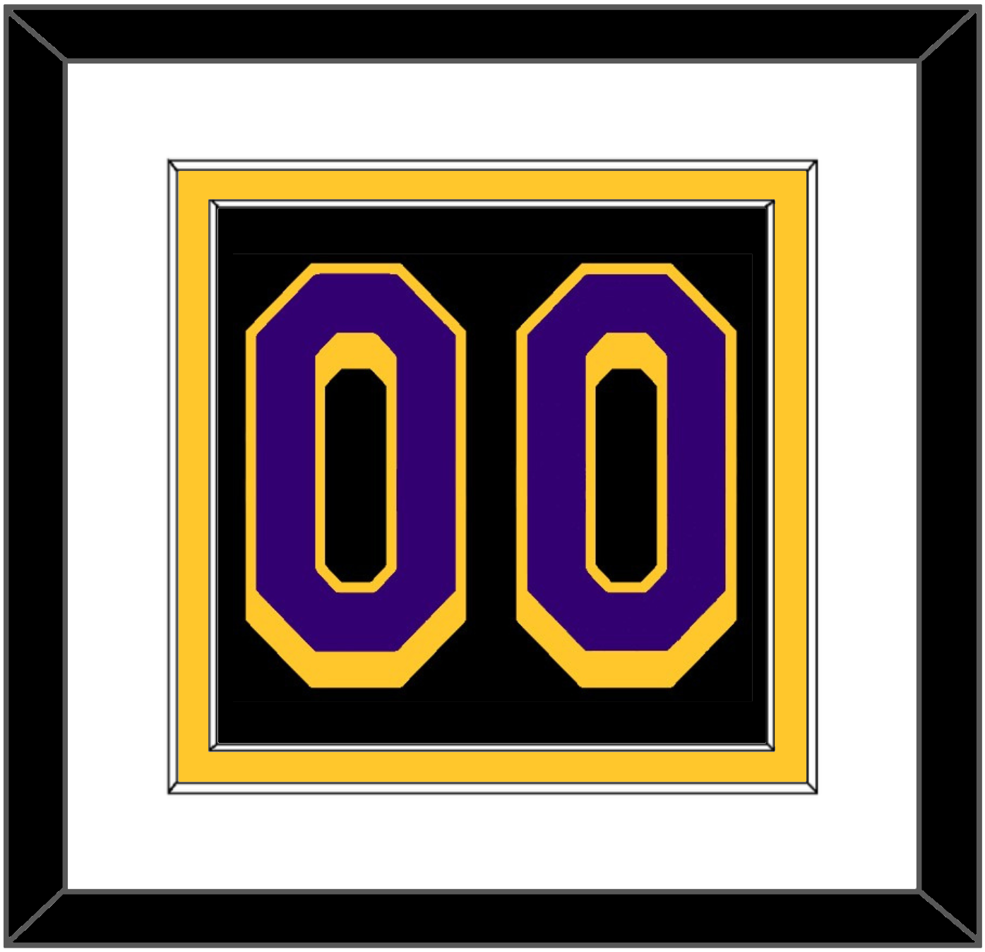 Los Angeles Number - Black Earned (2020-2021) - Signature Tier 1