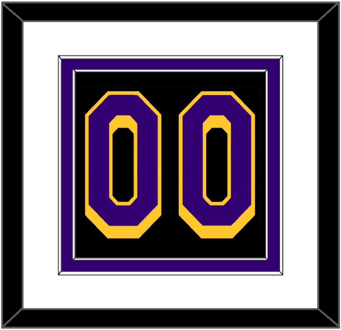 Los Angeles Number - Black Earned (2020-2021) - Signature Tier 2
