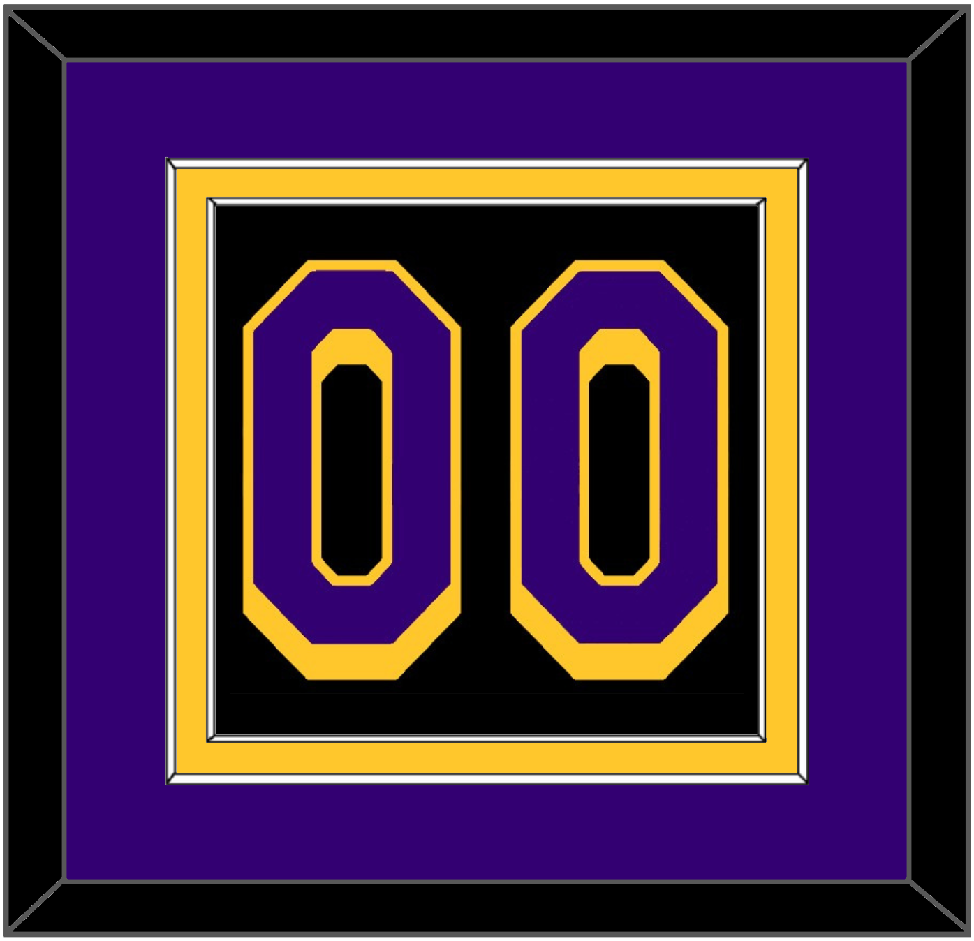 Los Angeles Number - Black Earned (2020-2021) - Signature Tier 3