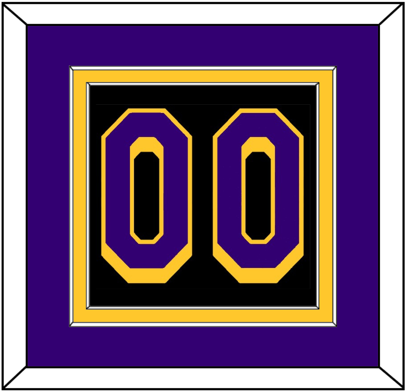 Los Angeles Number - Black Earned (2020-2021) - Signature Tier 3