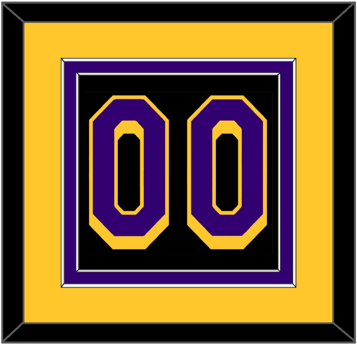 Los Angeles Number - Black Earned (2020-2021) - Signature Tier 4