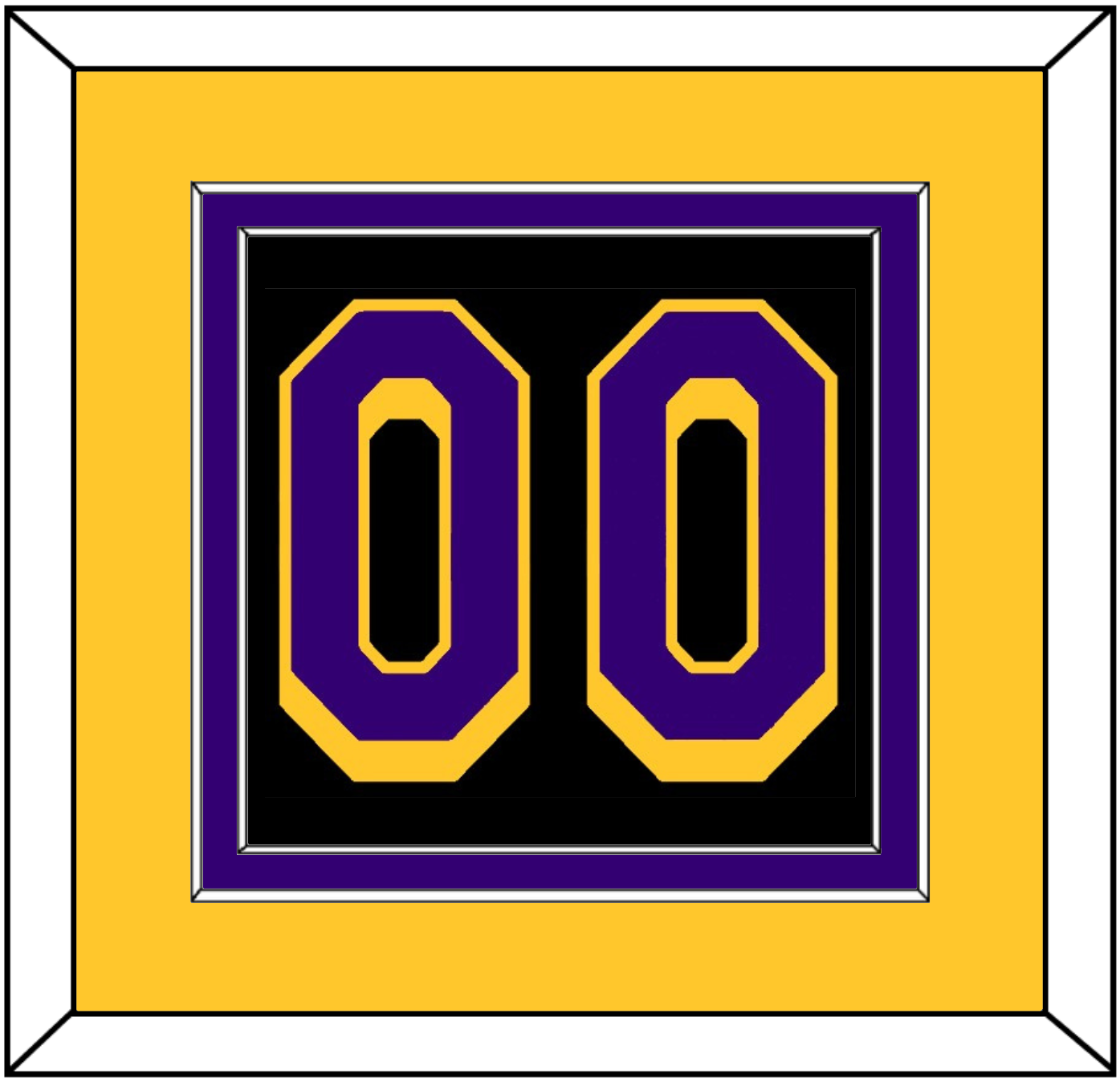 Los Angeles Number - Black Earned (2020-2021) - Signature Tier 4