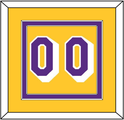 Los Angeles Number - Home Yellow (1997-1999) - Signature Tier 2