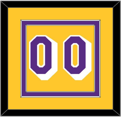 Los Angeles Number - Home Yellow (1997-1999) - Signature Tier 2