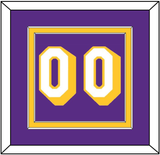Los Angeles Number - Road Purple (1997-1999) - Double Mat 2