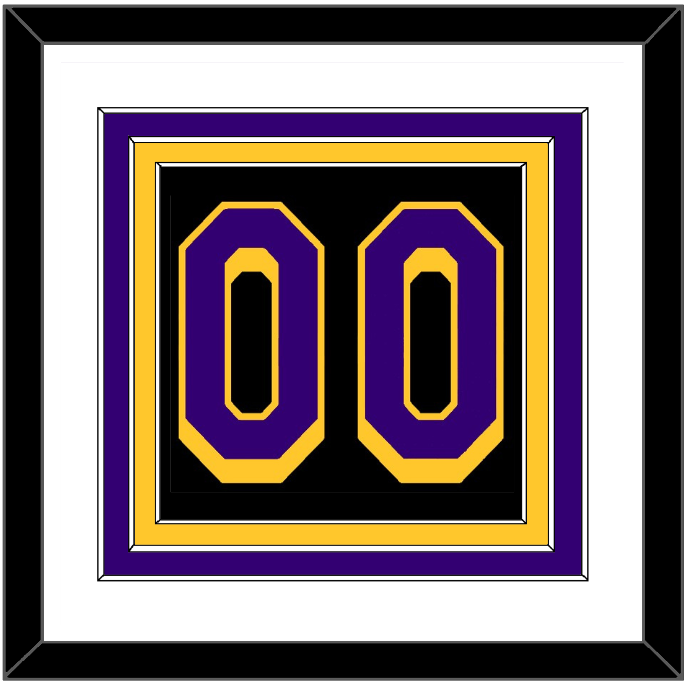 Los Angeles Number - Black Earned (2020-2021) - Premier Tier 1