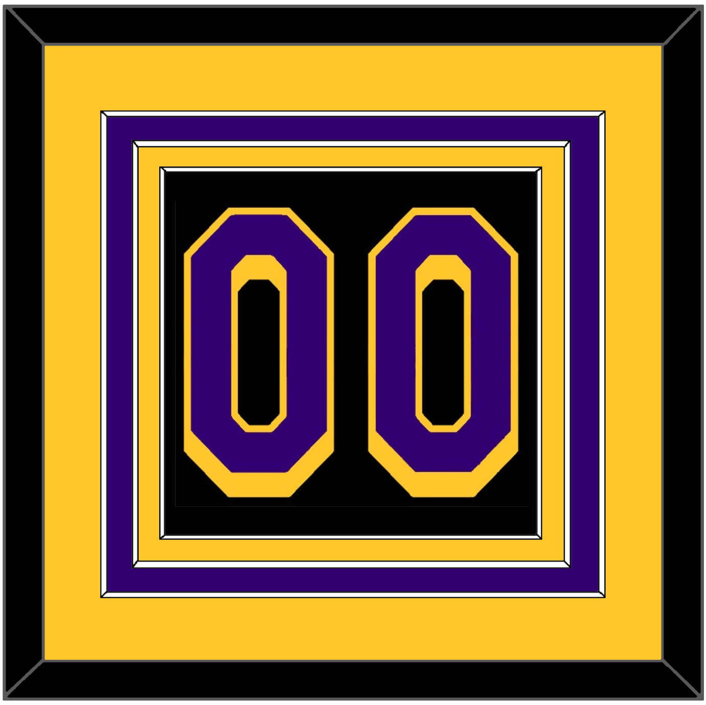 Los Angeles Number - Black Earned (2020-2021) - Premier Tier 2