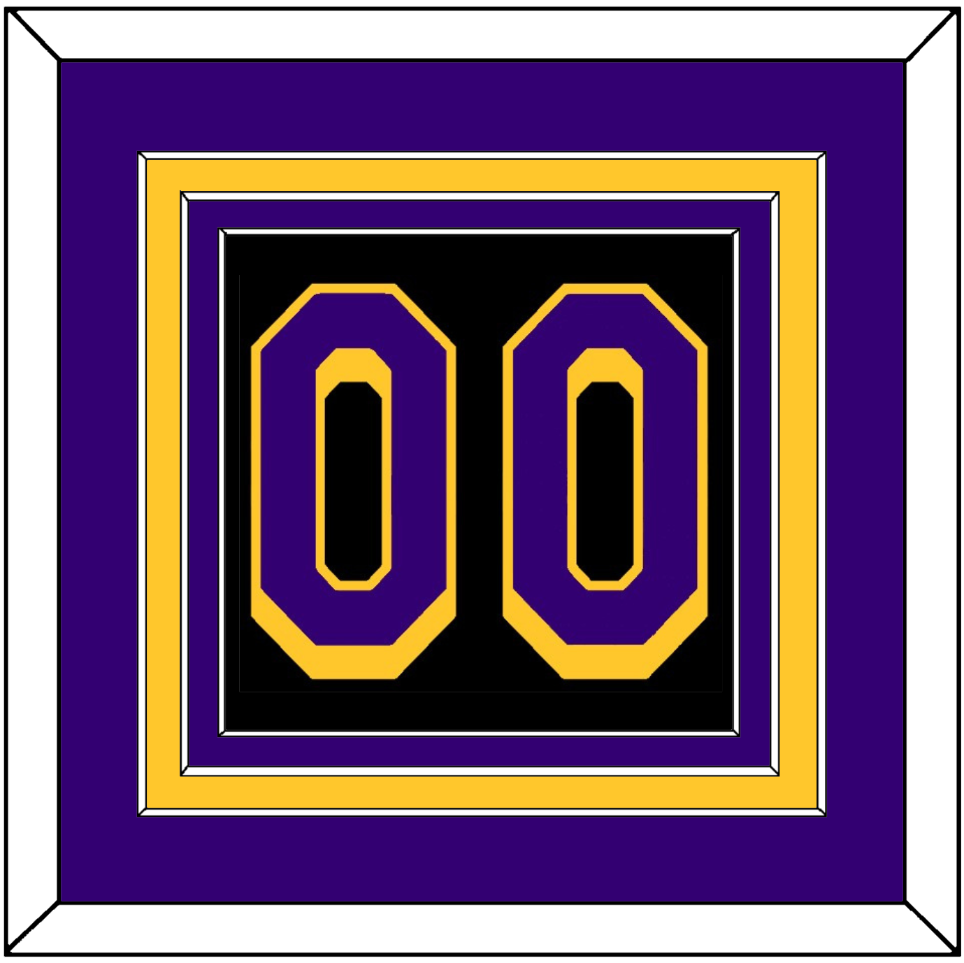 Los Angeles Number - Black Earned (2020-2021) - Premier Tier 3
