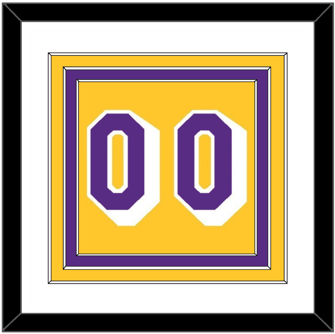 Los Angeles Number - Home Yellow (1997-1999) - Premier Tier 1