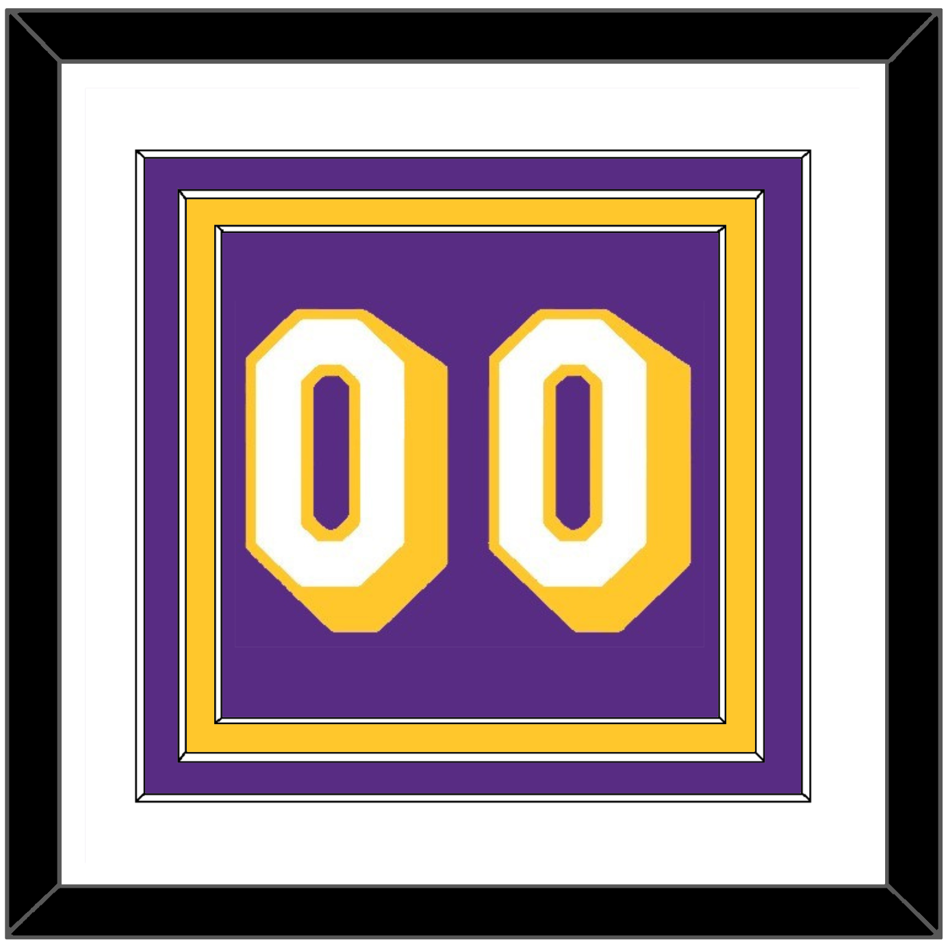 Los Angeles Number - Road Purple (1997-1999) - Premier Tier 1