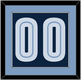 Memphis Number - Road Navy (2004-2010) - Single Mat 1