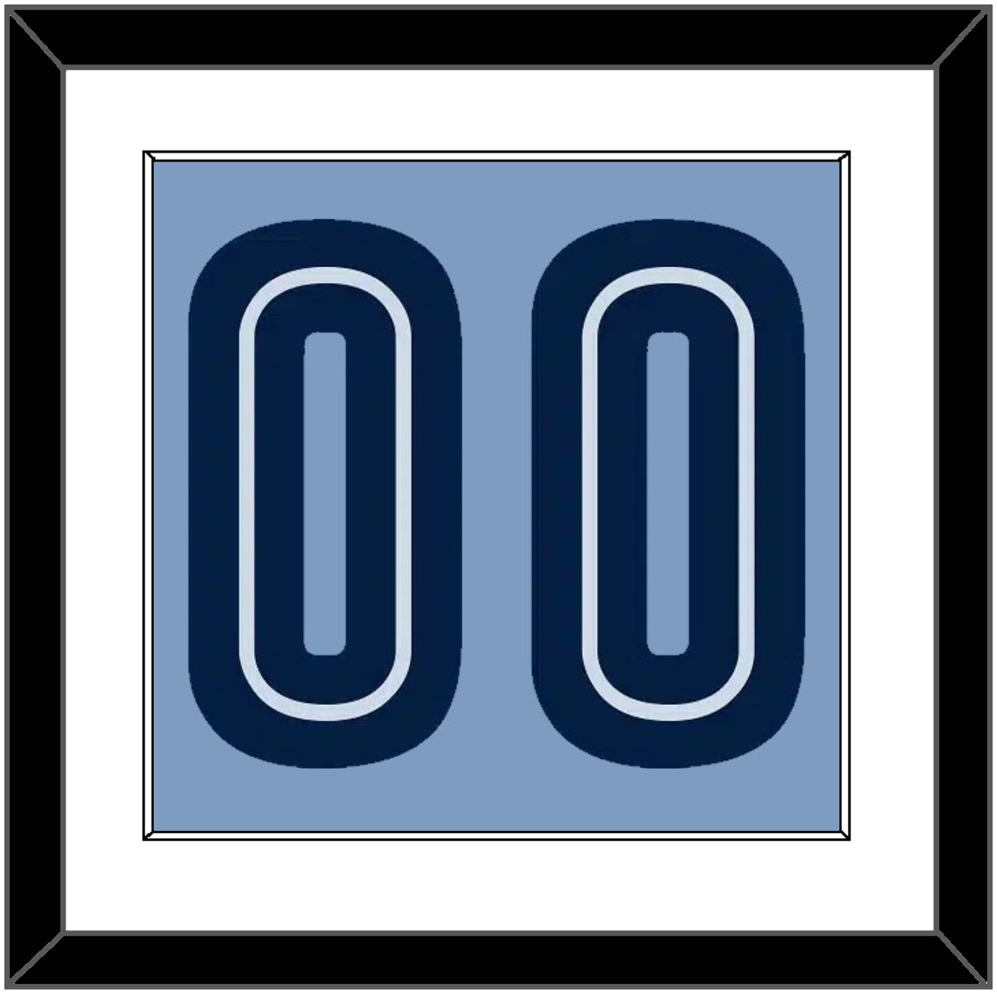 Memphis Number - Alternate Light Blue (2009-2010) - Essential Tier 1