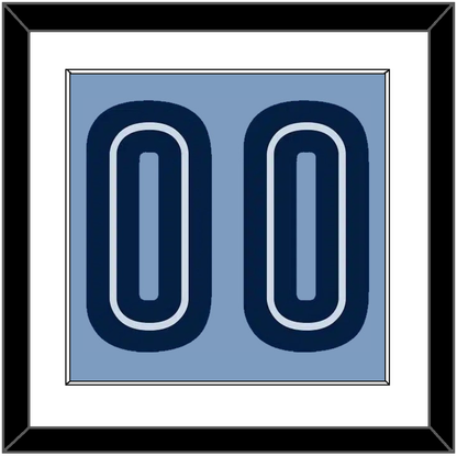 Memphis Number - Alternate Light Blue (2009-2010) - Essential Tier 1
