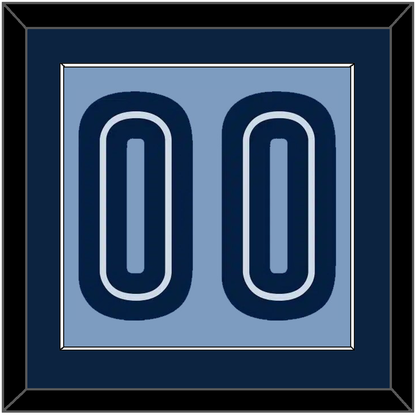 Memphis Number - Alternate Light Blue (2009-2010) - Essential Tier 2