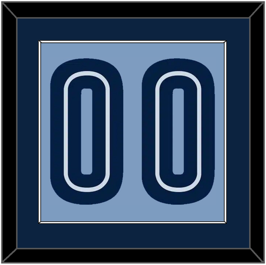 Memphis Number - Alternate Light Blue (2009-2010) - Essential Tier 2