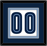 Memphis Number - Home White (2004-2010) - Double Mat 3