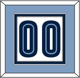 Memphis Number - Home White (2004-2010) - Double Mat 4