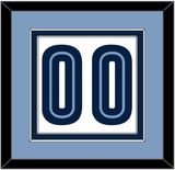 Memphis Number - Home White (2004-2010) - Double Mat 4