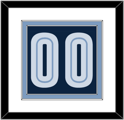 Memphis Number - Road Navy (2004-2010) - Signature Tier 1