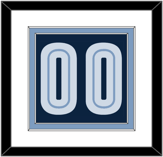 Memphis Number - Road Navy (2004-2010) - Signature Tier 1