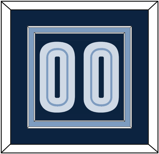 Memphis Number - Road Navy (2004-2010) - Signature Tier 2
