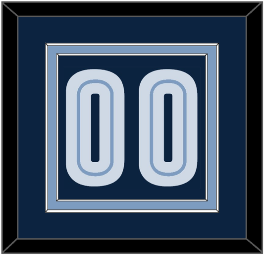 Memphis Number - Road Navy (2004-2010) - Signature Tier 2