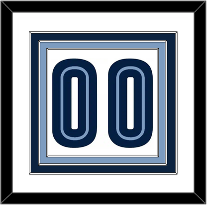 Memphis Number - Home White (2004-2010) - Premier Tier 1