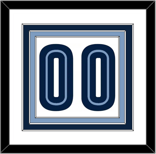 Memphis Number - Home White (2004-2010) - Premier Tier 1