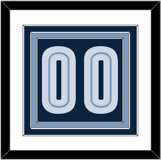 Memphis Number - Road Navy (2004-2010) - Premier Tier 1