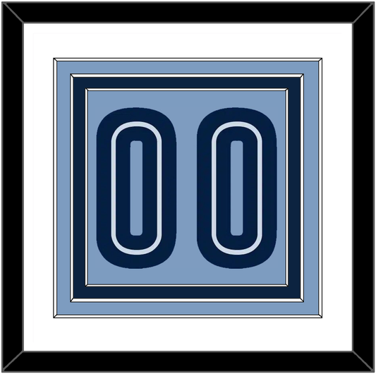 Memphis Number - Alternate Light Blue (2009-2010) - Premier Tier 1