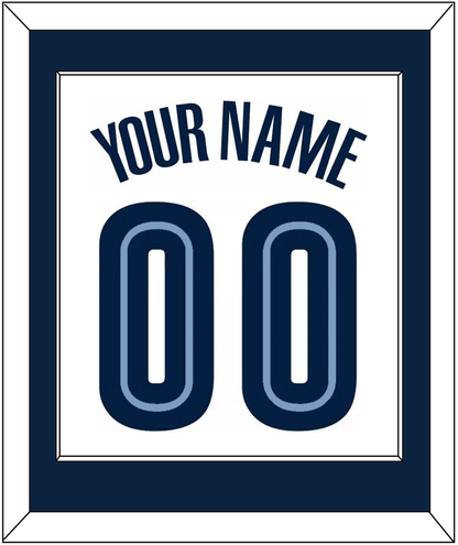 Memphis Name & Number - Home White (2004-2010) - Essential Tier 1