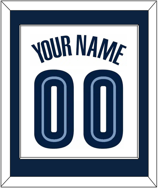 Memphis Name & Number - Home White (2004-2010) - Essential Tier 1