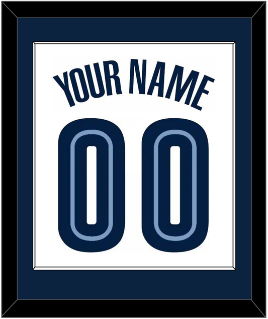 Memphis Name & Number - Home White (2004-2010) - Essential Tier 1