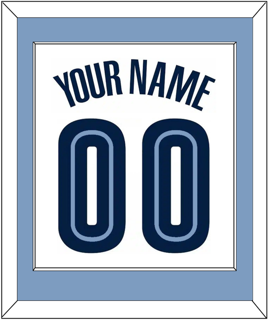 Memphis Name & Number - Home White (2004-2010) - Essential Tier 2