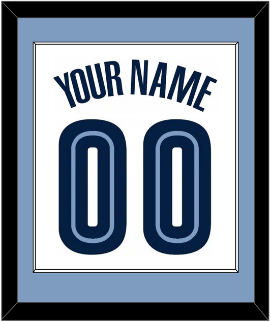 Memphis Name & Number - Home White (2004-2010) - Essential Tier 2
