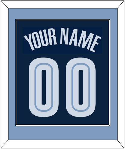 Memphis Name & Number - Road Navy (2004-2010) - Essential Tier 2