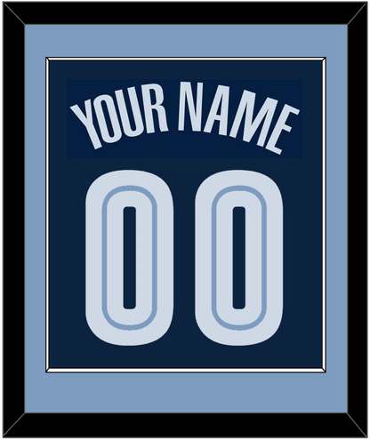 Memphis Name & Number - Road Navy (2004-2010) - Essential Tier 2