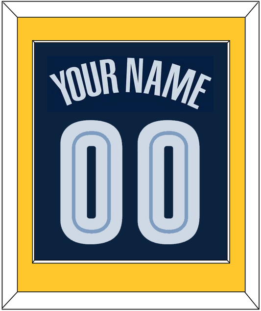 Memphis Name & Number - Road Navy (2004-2010) - Essential Tier 3