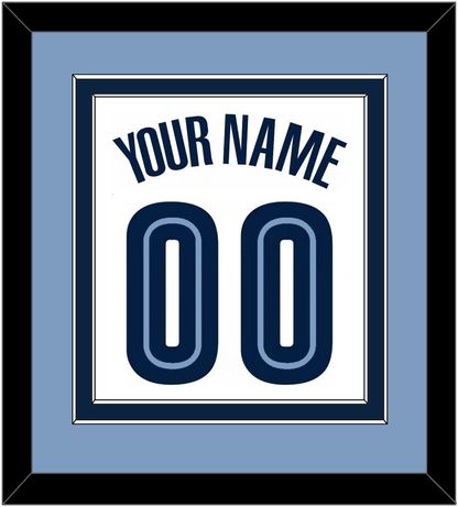 Memphis Name & Number - Home White (2004-2010) - Signature Tier 4